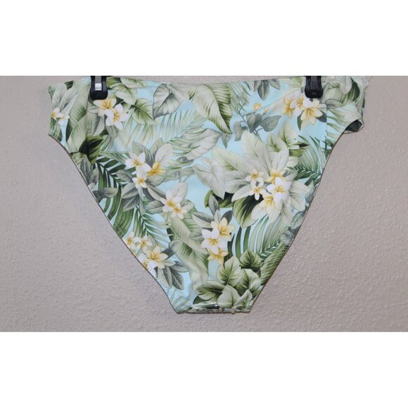 Tommy Bahama Green and White Floral Bikini Bottom. New With Tags. - Picture 4 of 5